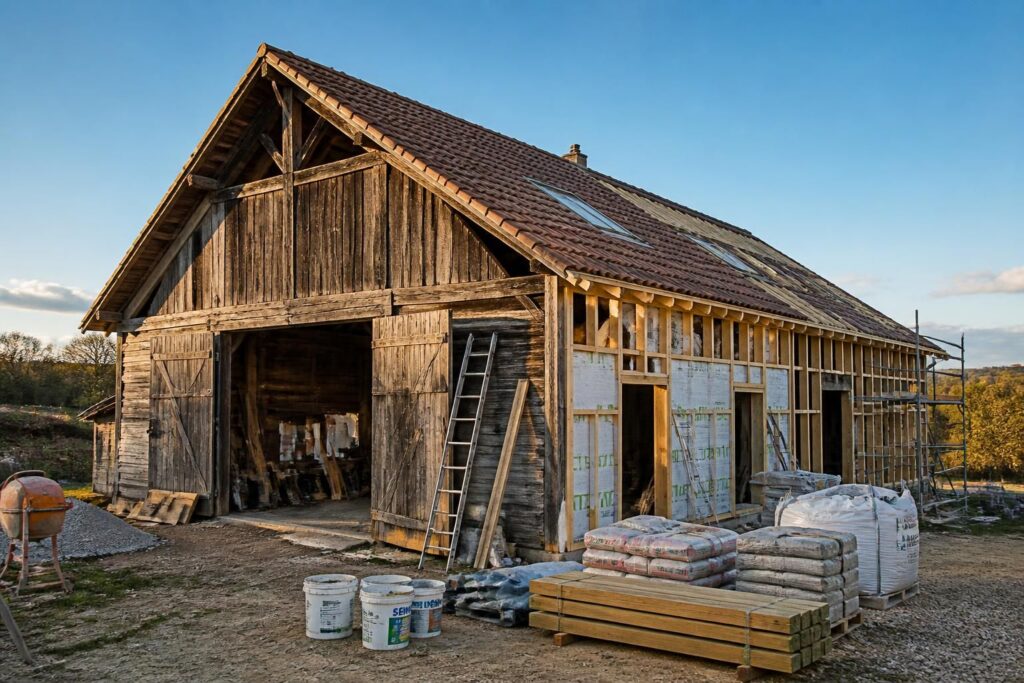 découvrez le coût estimé pour rénover une grange de 100m² en 2026, incluant les prix des matériaux, la main-d'œuvre et les conseils pour un projet réussi.