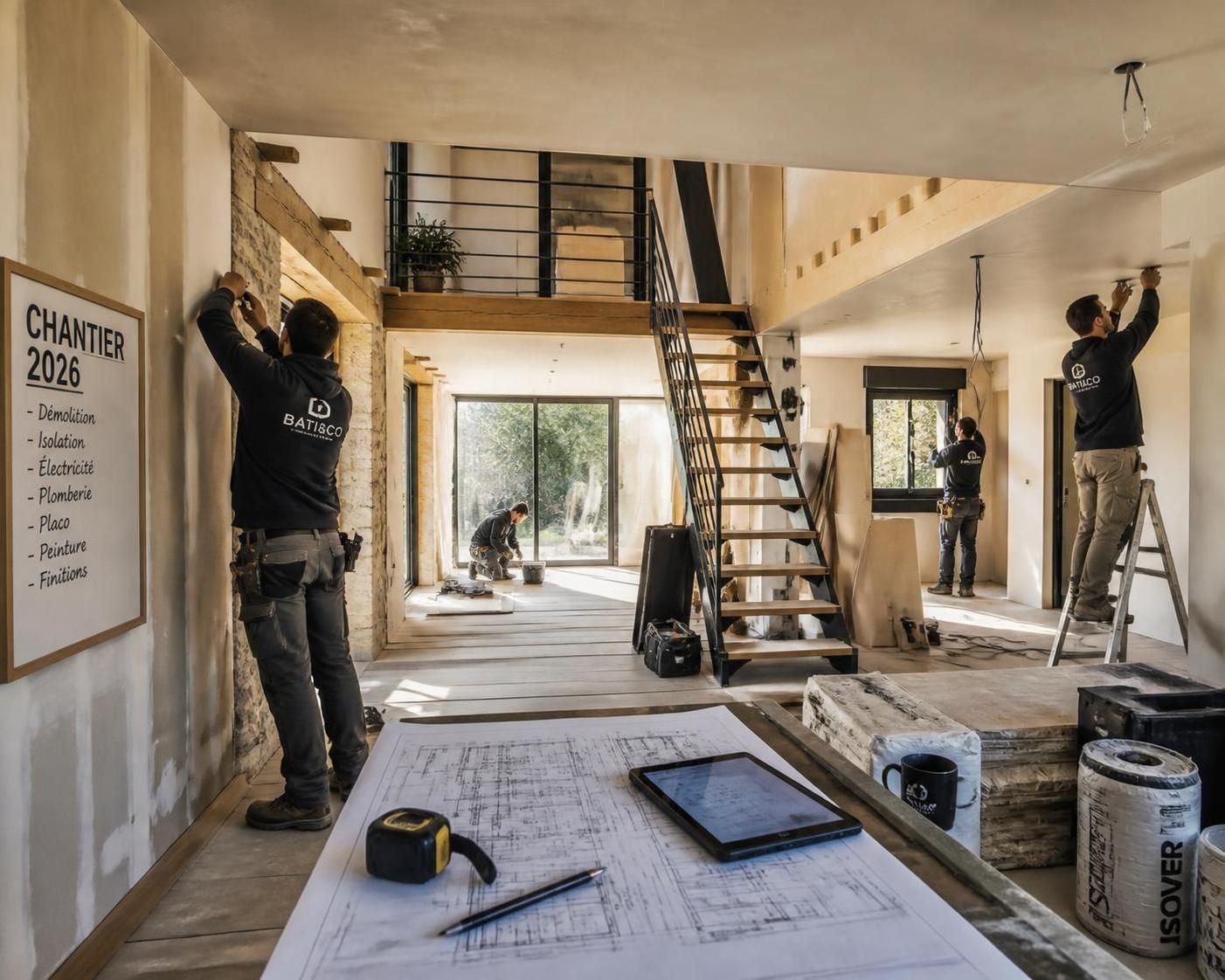 découvrez les tarifs des travaux au m² en 2026 et préparez votre budget avec des informations à jour sur les coûts selon les types de travaux.