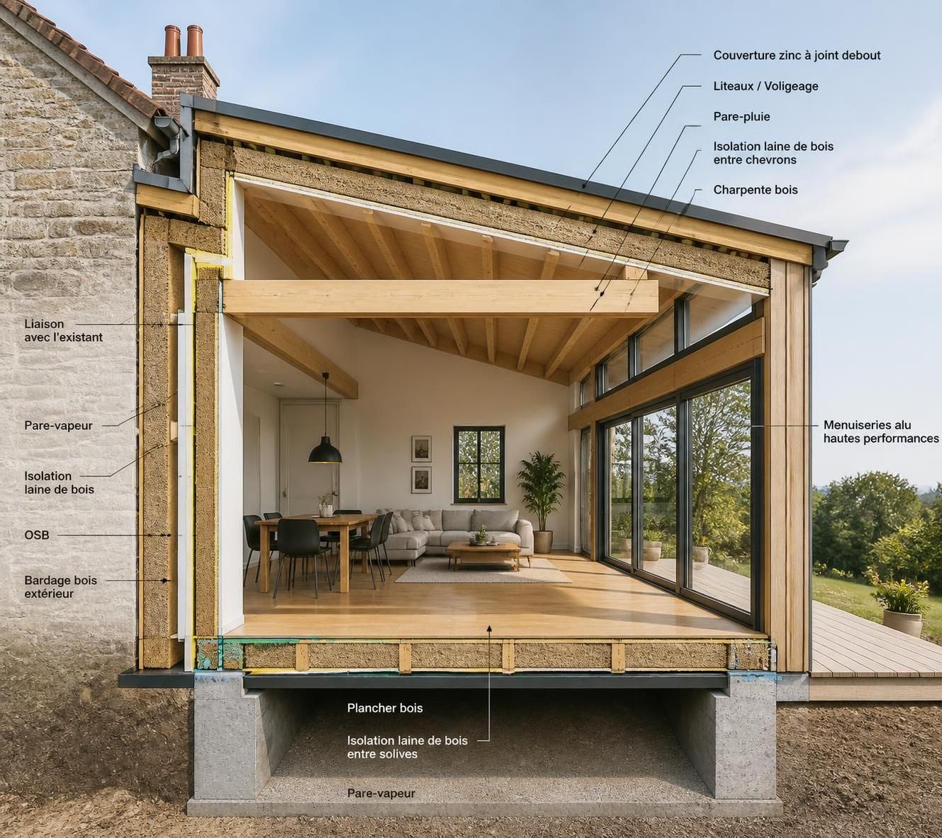 découvrez le coût moyen pour une extension de maison de 20m2 en 2026, avec une estimation prix détaillée et les facteurs influençant votre budget.