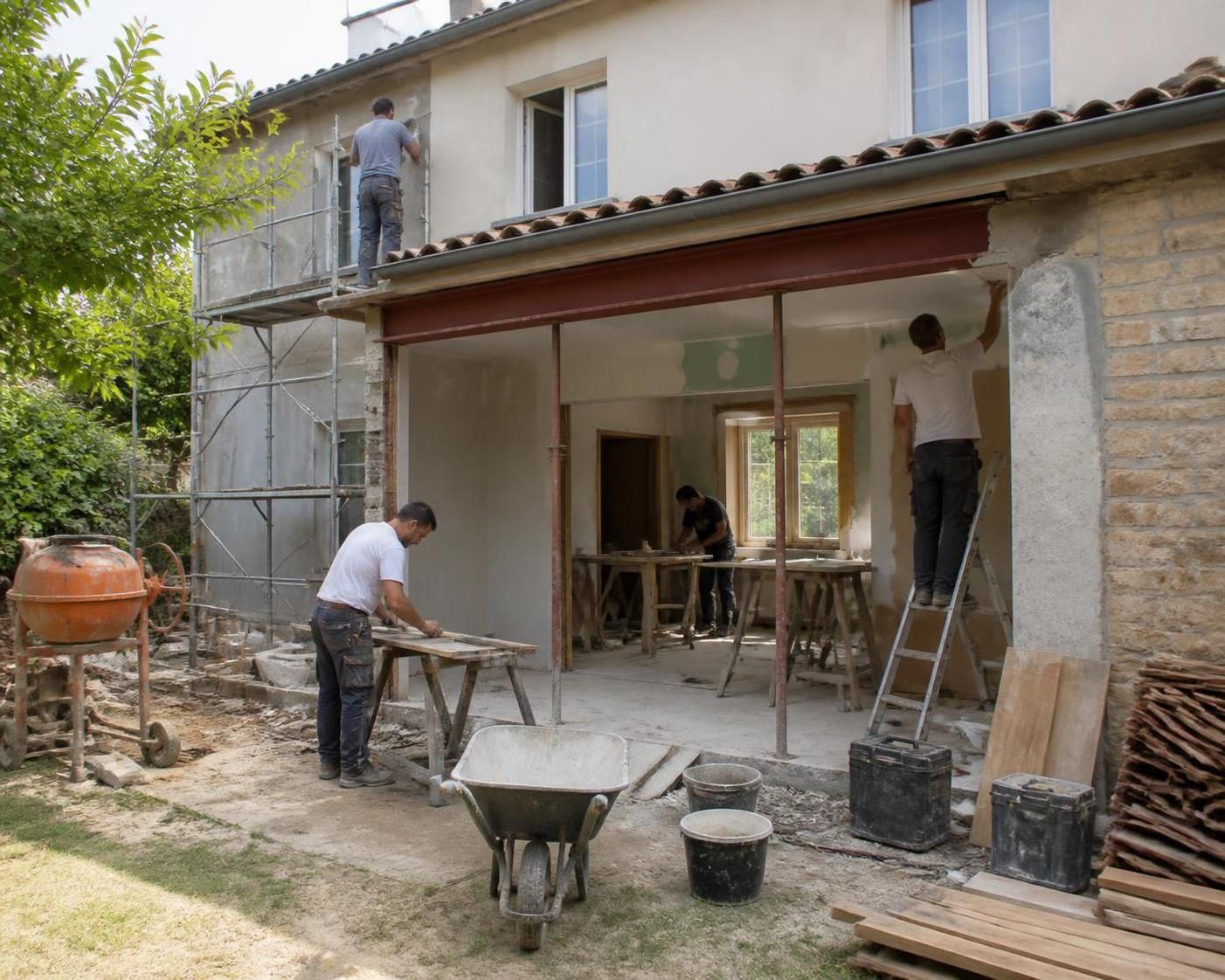 découvrez le prix moyen au m² pour une rénovation de maison en 2026 et obtenez des conseils pour estimer votre budget travaux avec précision.