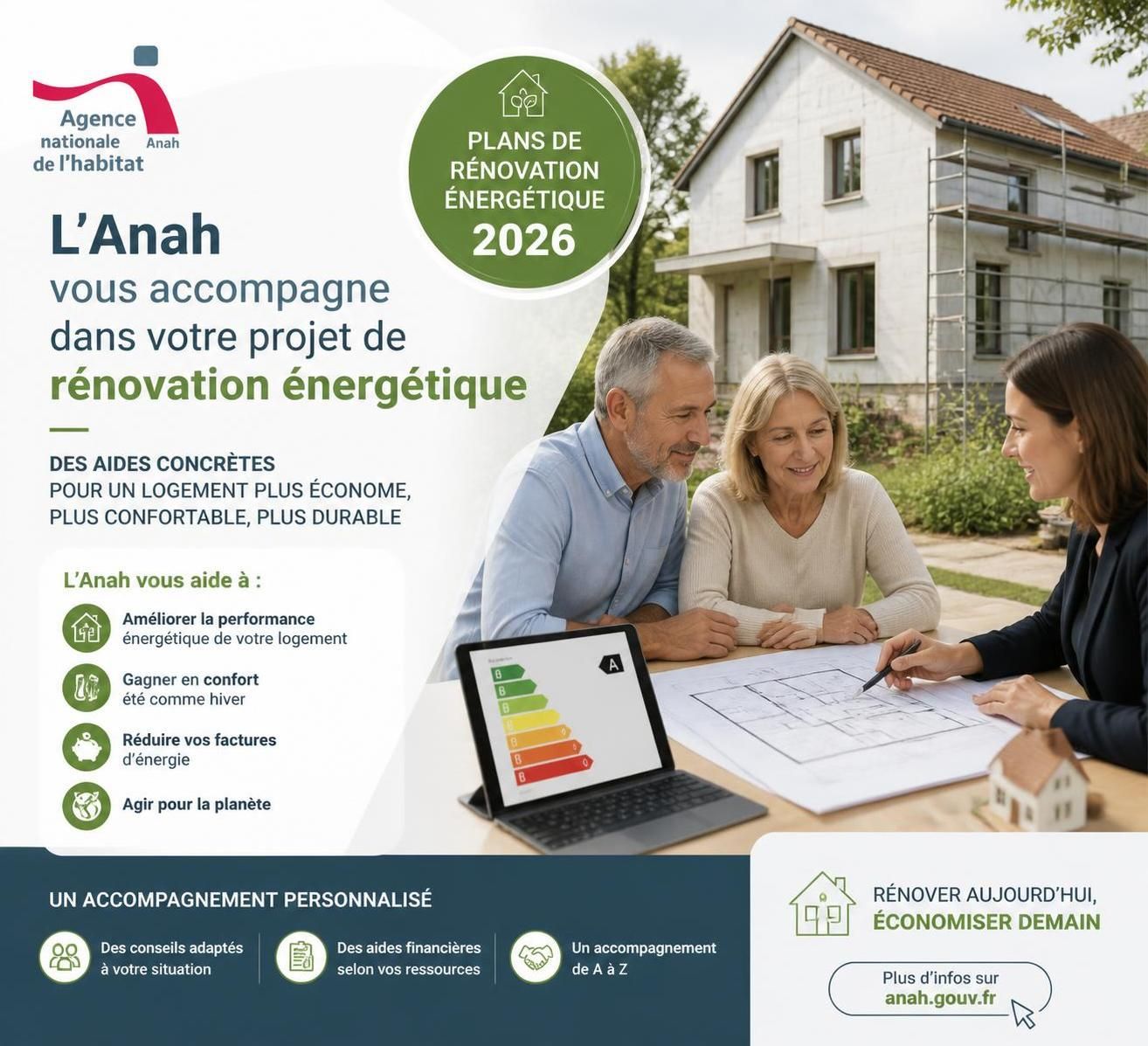 découvrez quels travaux sont éligibles aux aides de l'anah en 2026 pour améliorer votre logement et bénéficier de subventions.