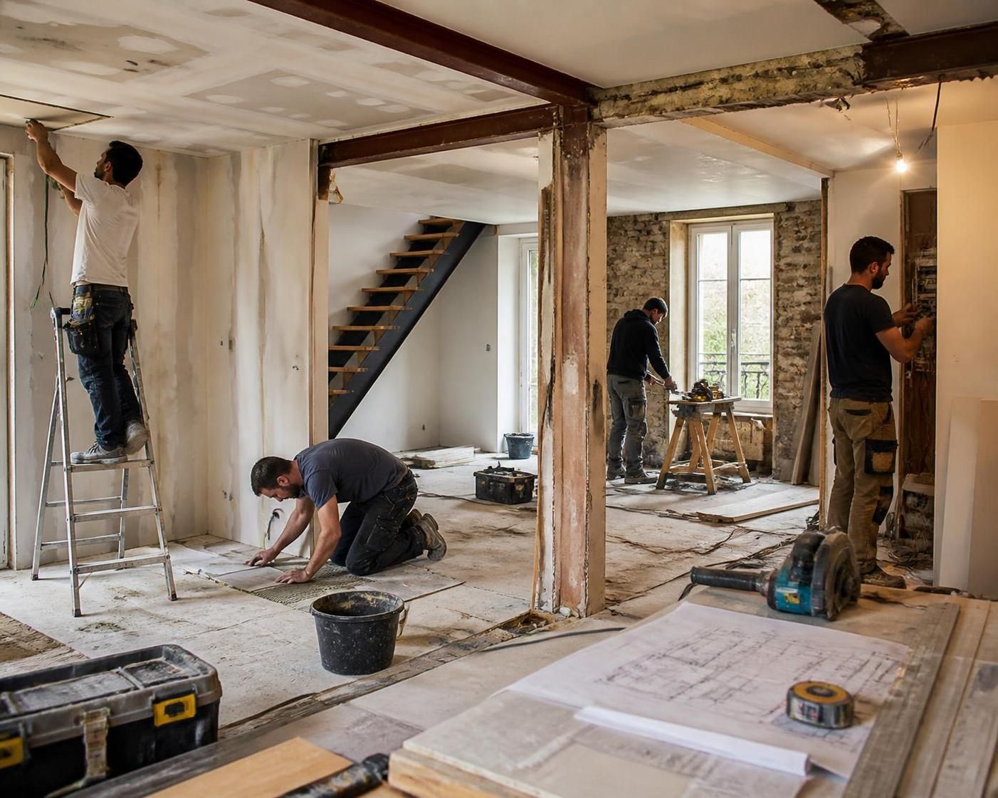 découvrez les prix moyens au m² pour vos travaux de rénovation en 2026 et obtenez des conseils pour évaluer votre budget efficacement.