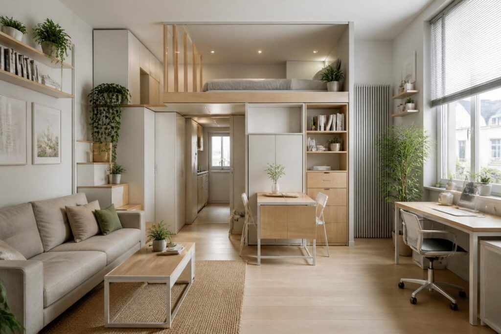 découvrez des astuces pratiques pour aménager votre petit appartement de 40m2 et optimiser chaque mètre carré afin d'allier confort et fonctionnalité.