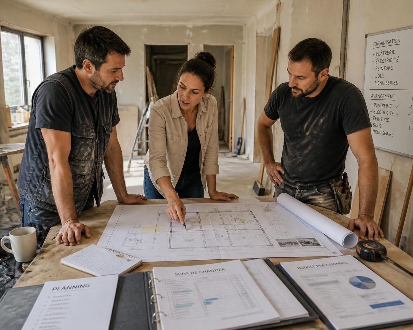 découvrez notre check-list essentielle pour réussir vos travaux de rénovation et transformer votre maison en toute sérénité.