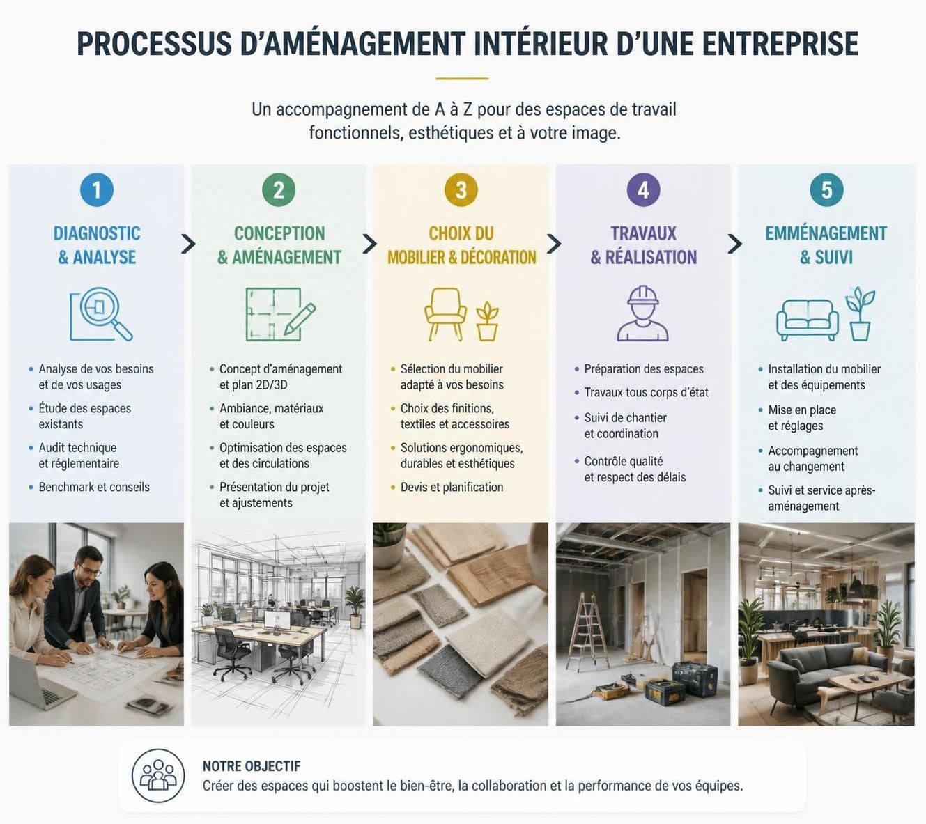 découvrez les meilleures stratégies et conseils pour réussir l’aménagement intérieur de votre entreprise en 2026, alliant confort, fonctionnalité et modernité.