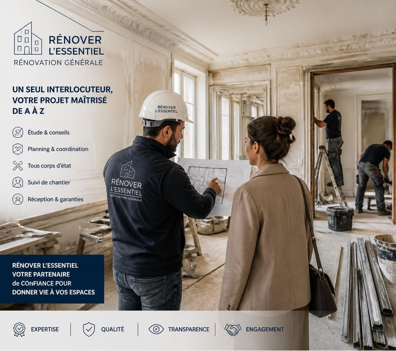 découvrez comment choisir le partenaire idéal pour vos travaux de rénovation générale afin d'assurer qualité, fiabilité et respect des délais.