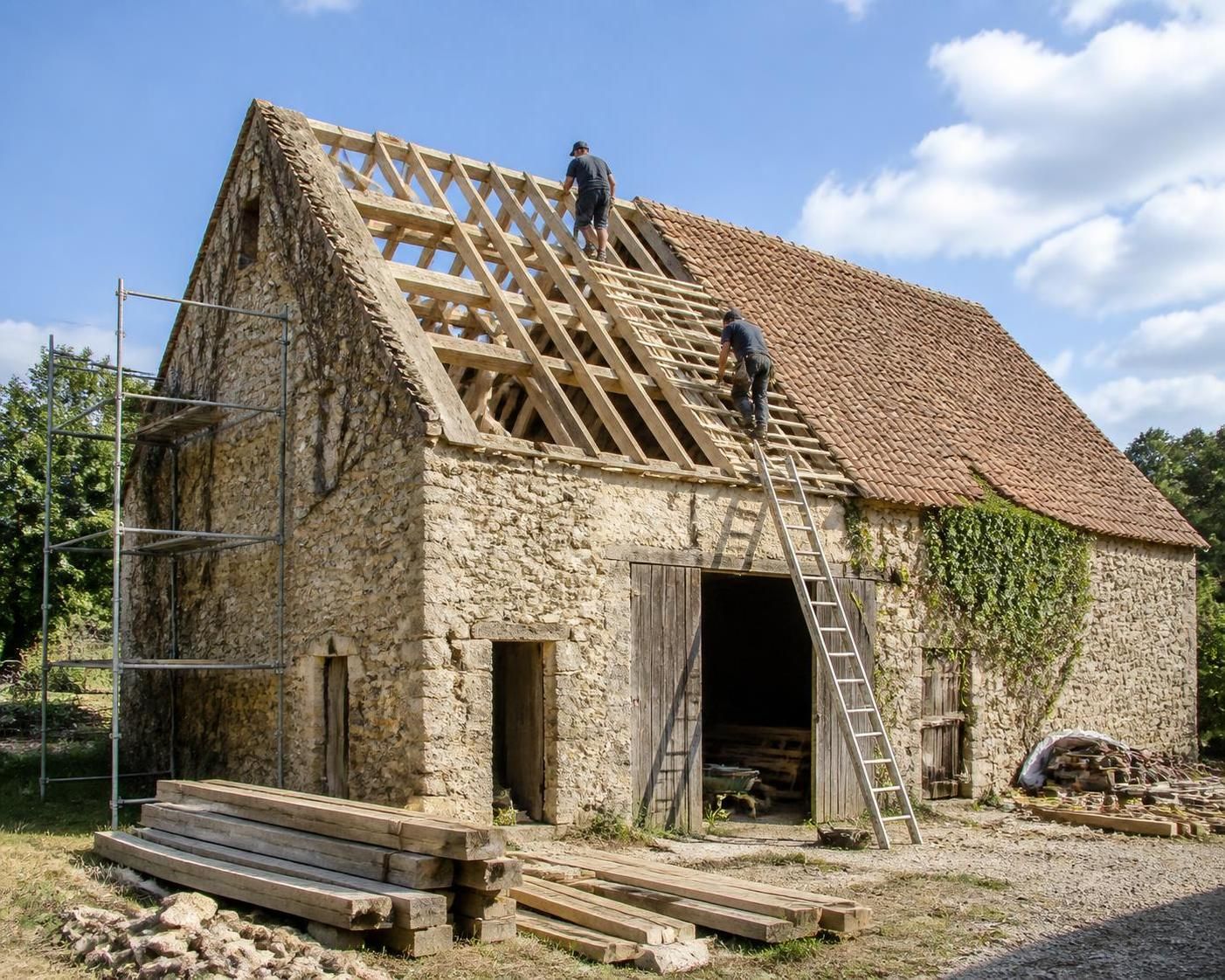 découvrez nos conseils pratiques et les étapes clés pour réussir la rénovation de votre toiture de grange, alliant durabilité et esthétique.
