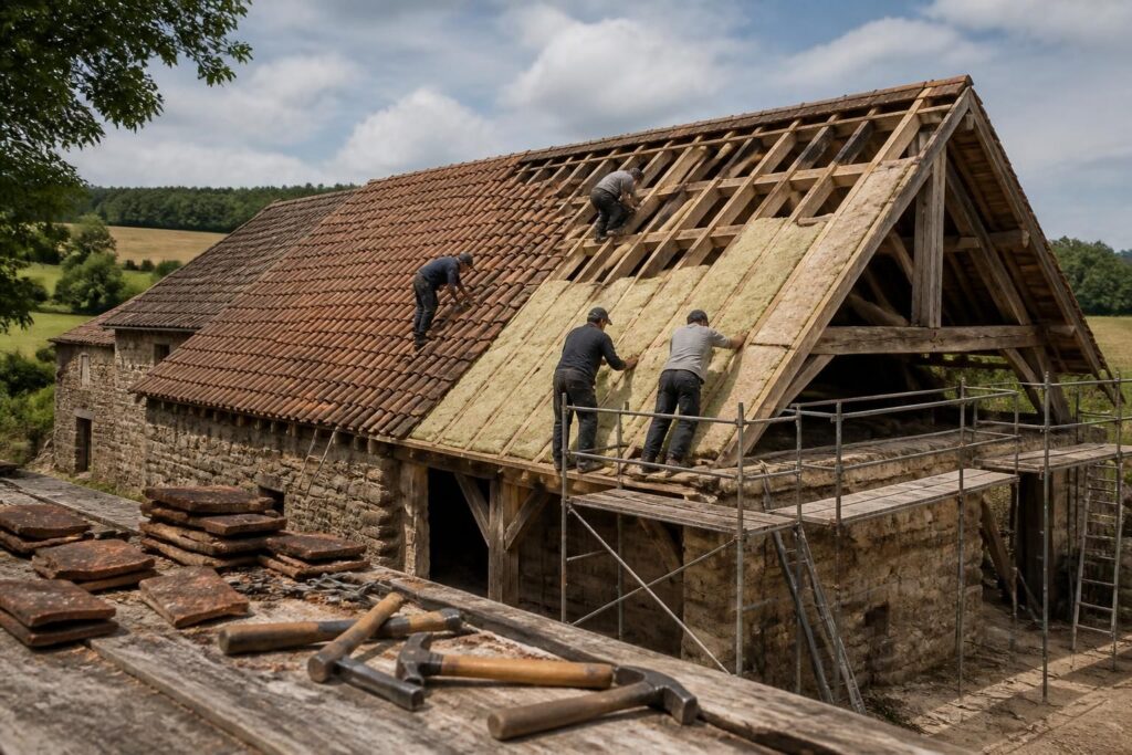 découvrez les conseils essentiels et les étapes clés pour réussir la rénovation de votre toiture de grange, alliant tradition et durabilité.