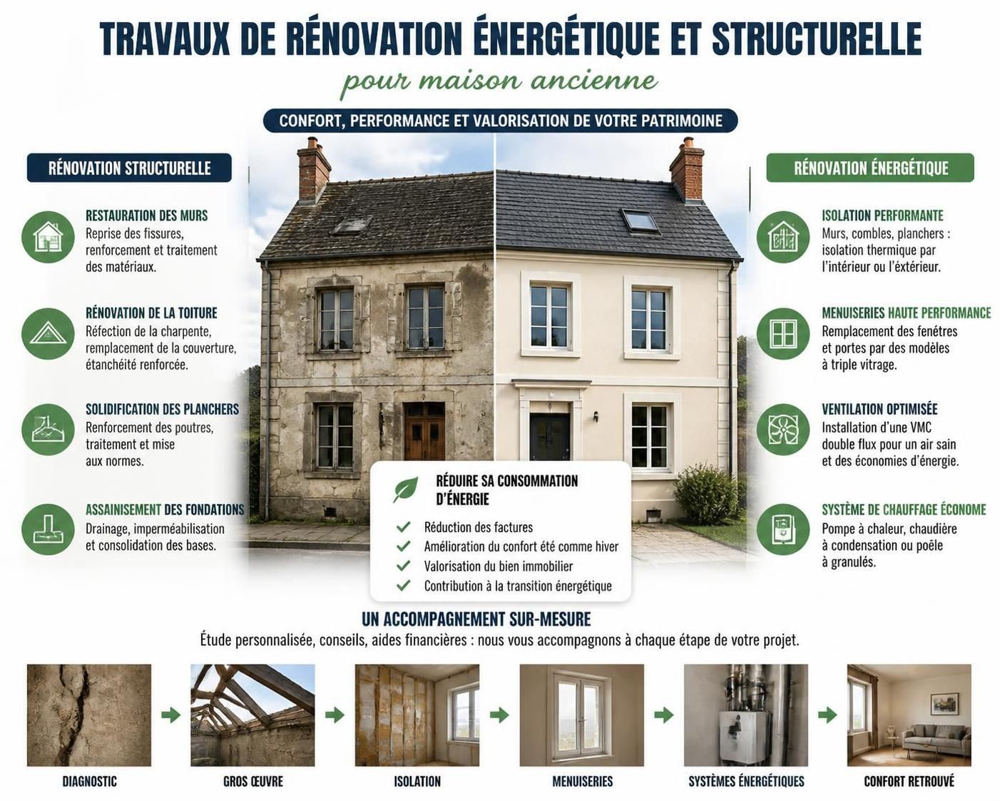 découvrez les étapes clés pour réussir vos travaux de rénovation maison, de la planification à la finition, pour un projet réussi et sans stress.