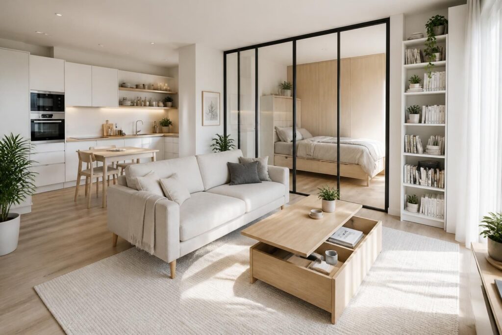 découvrez des astuces pratiques pour aménager et optimiser l'espace de votre petit appartement de 50m2, alliant confort et fonctionnalité.