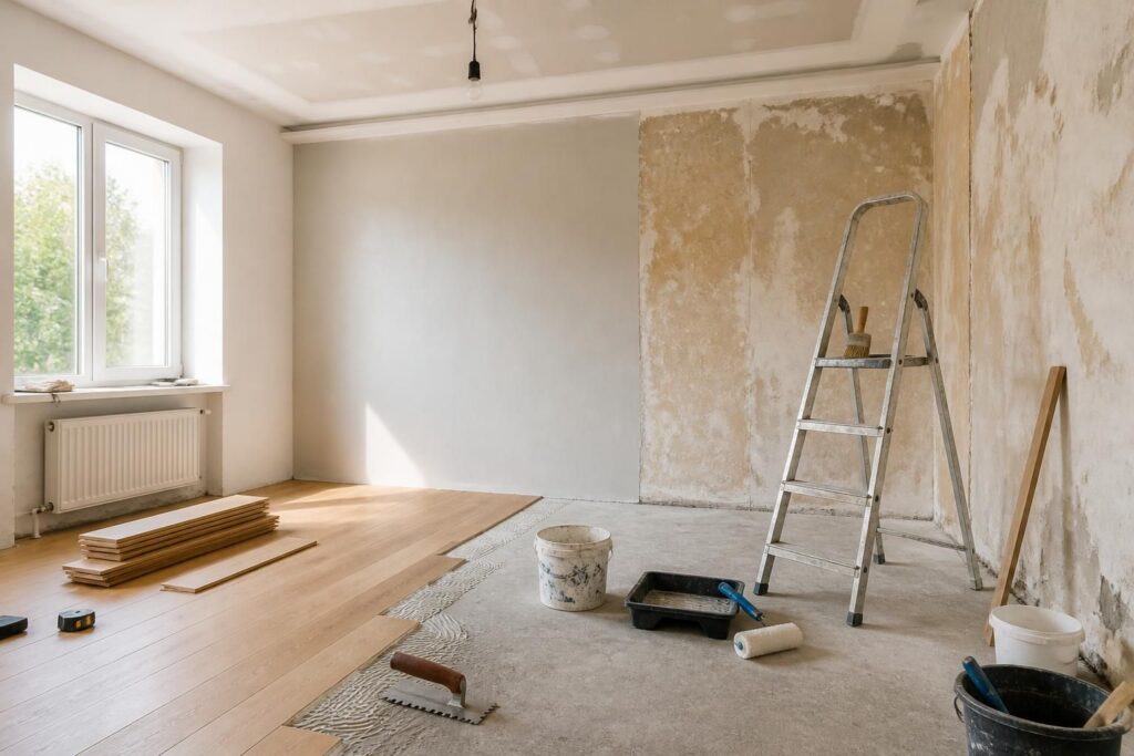 découvrez la meilleure stratégie pour réussir la rénovation de votre sol, mur et plafond en suivant un ordre de travaux efficace et optimisé.